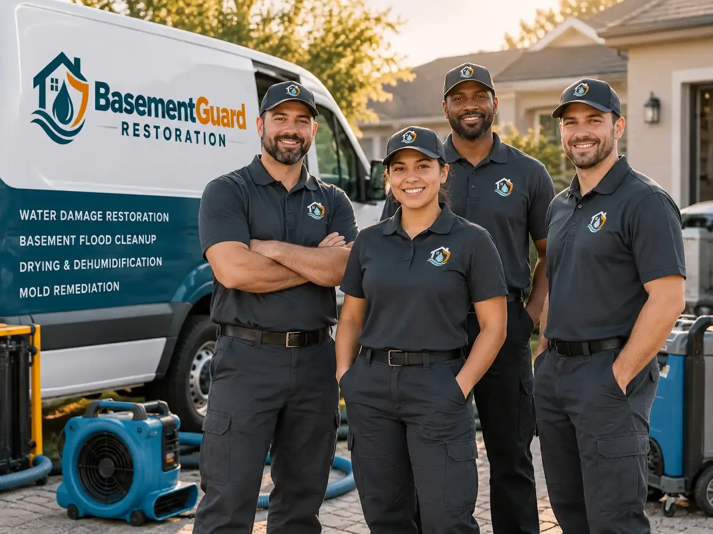 Basement Water Damage Restoration company in Coloma, MI
